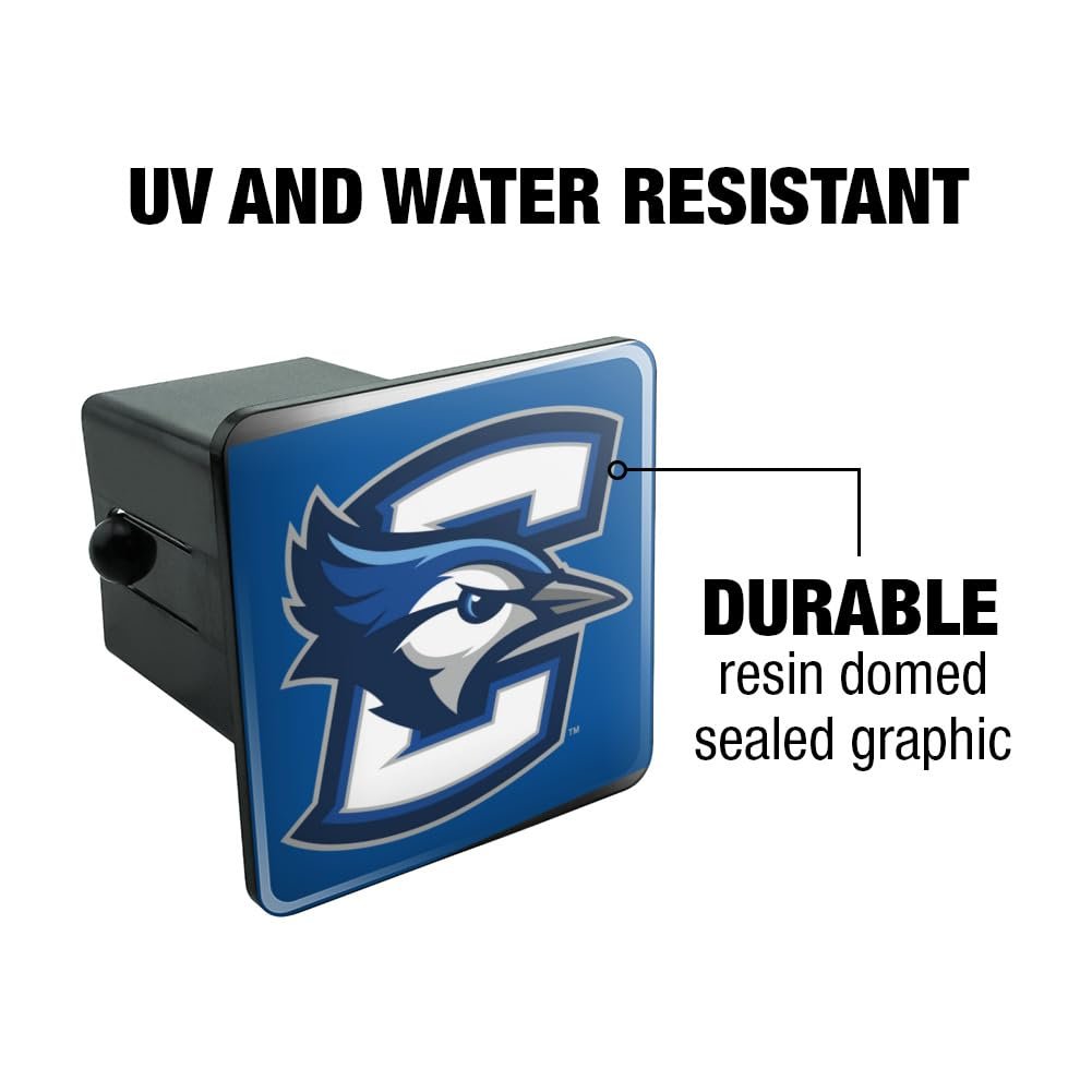 Graphics More Creighton University Primary Logo Tow Trailer Hitch Cover Plug Insert 2