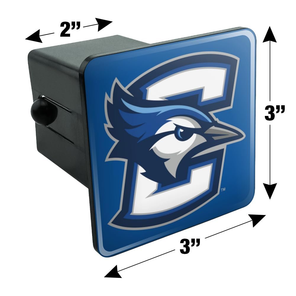 Graphics More Creighton University Primary Logo Tow Trailer Hitch Cover Plug Insert 2