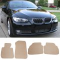 Floor Mats For Bmw E92 3-series 2007-2013 Front Rear Beige 4pc Nylon Car Carpets Carpet Liner By Ikon Motorsports A 2008 2009