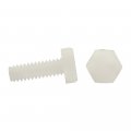 Prime-line Hex Head Cap Screws 1 4 In-20 X 3 In Nylon 10 Pack