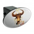 In This World It S Do Or Die Western Oval Tow Trailer Hitch Cover Plug Insert
