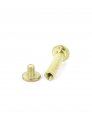 Uxcell Scrapbook Leather Brass Plated 5x20mm Binding Chicago Screw Post 20pcs