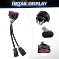 Projector Headlight Conversion Harnesses For Ram Truck 2009 To 2018 Quad Housing Replacement 2 Pcs Set With Turn Signal