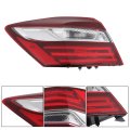 Outer Left Side Tail Light Assembly Replacement For Accord 4dr 2016 2017 Driver Lamp 33550t2aa21