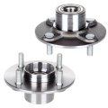 512303 Rear Wheel Hub Bearing Assembly For 2000 2006 Datsun Sentra Without Abs 5 8 In Flange Diameter 2 Pack 
