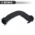 Motoforti Car Crankcase Vent Hose For Bmw 528i 2010-2011 Plastic Black
