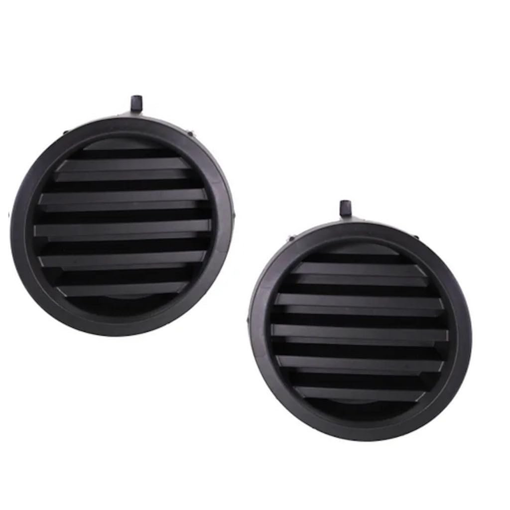 Fog Light Covers For Nissan Armada 2005 2006 2007 Front Driver And Passenger Side Pair Black Replaces Ni1039108 Ni1038108