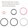 Diesel Fuel Injector 0r9350 O Ring Seal Kit For Cat Caterpillar 3126b 7 2l Cyl Engine 1998 To 2002 Set Of 6 Replaces 0r9348