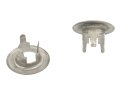 1963-1975 Corvette Hardtop Hold Down Ferrule Rear In Deck Lid Set Of 2