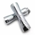 Smt-flame Style 22mm Hand Grips For Suzuki Kawasaki Yamaha Chrome B075vlhp4t 