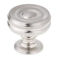 Richelieu Hardware Bp872535195 Britannia Collection 1-3 8 In 35 Mm Contemporary Cabinet Knob Brushed Nickel 