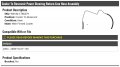 Power Steering Return Line Hose Assembly Cooler To Reservoir Compatible With 2004-2008 Ford F-150 With Finned