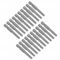 Uxcell 20 Pcs T25 Magnetic Torx Screwdriver Bits 1 4 Inch Hex Shank 2-inch Length S2 Power Tool
