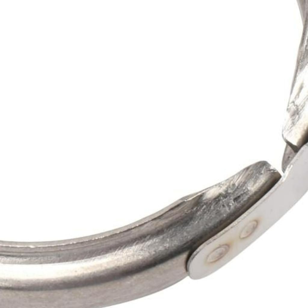 Exhaust Clamp For Buick Encore 2013 To 2021 Silver Stainless Steel 3 39 In Main Piping Diameter And 0 31 Thread