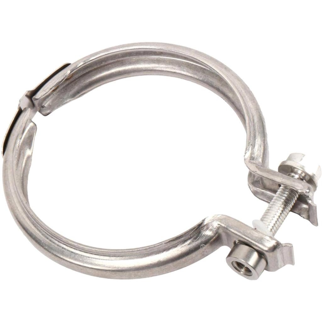 Exhaust Clamp For Buick Encore 2013 To 2021 Silver Stainless Steel 3 39 In Main Piping Diameter And 0 31 Thread