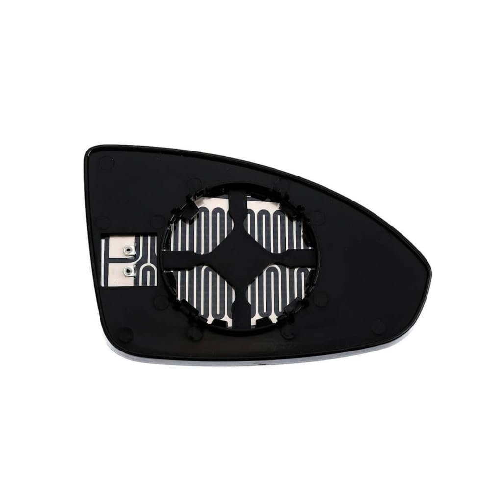 Driver Side Door Mirror Glass For Chevy Cruze Limited 2016 Heated Electric Adjustment Silver Rectangular Plastic Clip On