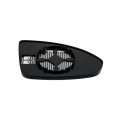 Driver Side Door Mirror Glass For Chevy Cruze Limited 2016 Heated Electric Adjustment Silver Rectangular Plastic Clip On