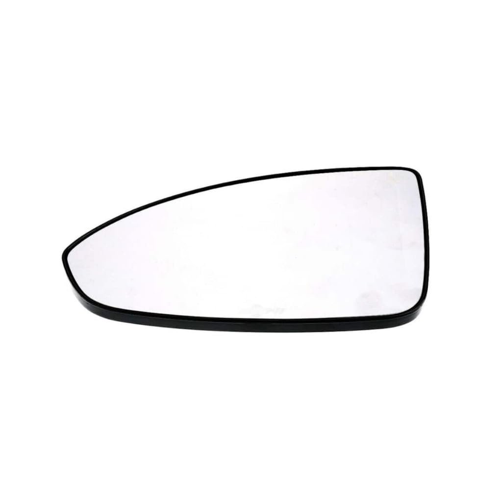 Driver Side Door Mirror Glass For Chevy Cruze Limited 2016 Heated Electric Adjustment Silver Rectangular Plastic Clip On