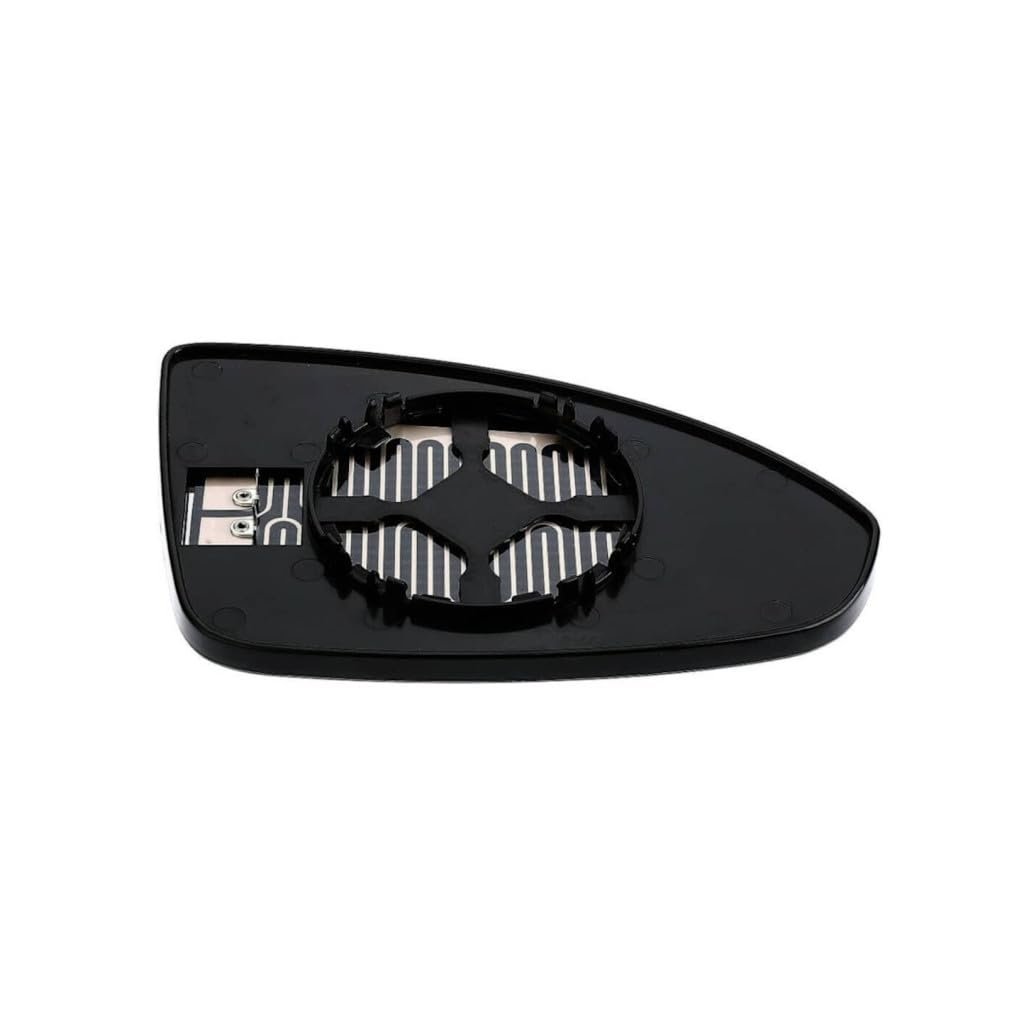 Driver Side Door Mirror Glass For Chevy Cruze Limited 2016 Heated Electric Adjustment Silver Rectangular Plastic Clip On
