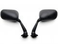 Httmt Mt343-bk Black Replacement Racing Mirror Compatible With 2008-2012 Yzf R6