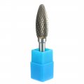 Uxcell Double Cut Tungsten Carbide Rotary File 15 32-inch Head 6mm Shank Flame Shaped
