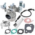 Carburetor Kit And Throttle Cable J38-14101-00-00 J38-14101-02-00 For Yamaha Golf Cart G2a G8a G9a G11a 1985-1996 