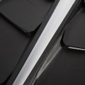 G-plus Window Louvers Scoop Cover Vent Replacement For Ford Mustang 2005-2014 1 4 Quarter Black Side
