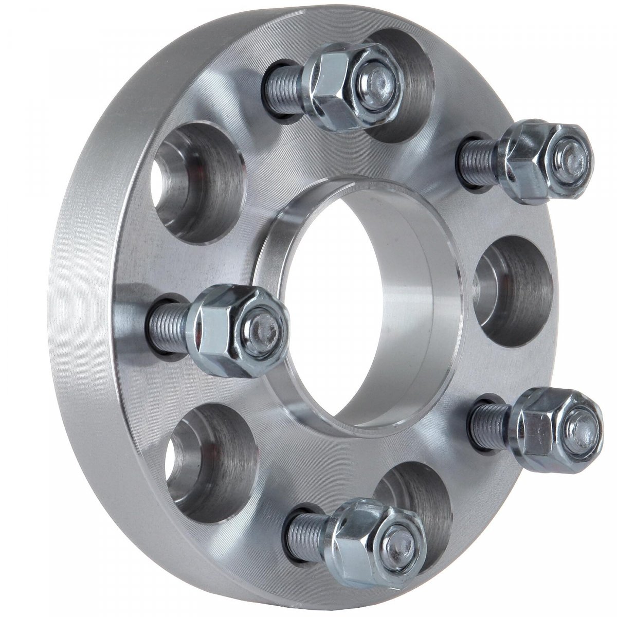 1 In Wheel Spacers 5x4 Bore 64 1mm For Acura Ilx 2013 2021 Hubcentric 5x114 3 With 12x1 5 Studs Silver 2 Piece Set