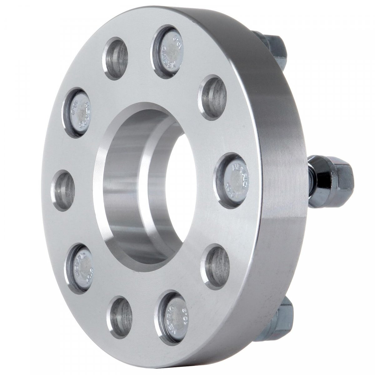 1 In Wheel Spacers 5x4 Bore 64 1mm For Acura Ilx 2013 2021 Hubcentric 5x114 3 With 12x1 5 Studs Silver 2 Piece Set