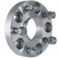 1 In Wheel Spacers 5x4 Bore 64 1mm For Acura Ilx 2013 2021 Hubcentric 5x114 3 With 12x1 5 Studs Silver 2 Piece Set