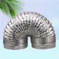 Osaladi Dryer Vent Hose For Tight Space Air Aluminum Flexible Exhaust Duct Pipe Non-insulateding Duct Hvac 10mm