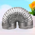 Osaladi Dryer Vent Hose For Tight Space Air Aluminum Flexible Exhaust Duct Pipe Non-insulateding Duct Hvac 10mm
