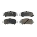 Premium Asm Brake Pad 085-1970 Ceramic Rear Disc Pads Precision Cut Edges With Bonded Shims For Noise Reduction 