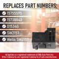 Headlight Instrument Panel Dimmer Dome Lamp Switch Gray Knob Replaces 15755595 15738843 D1534g Sw2157 Fits Chevy Avalanche