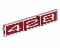 Auto Krafters Compatible Replacement For 428 Emblem Front Fender 1968-69 Galaxie Ltd Xl Torino Cobra C8az-16228b