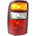 Oe Halogen Tail Light Mechanics Choice For 2000-2003 Chevrolet Tahoe Left Amber Clear Red Lens 