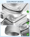 2 In Water Pump Body Housing Aluminum With 4 Plugs For Predator Pacific Hydrostar Gasoline Engine Model Awp50 A-ipower And
