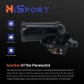 902-3036 Thermostat Housing Assembly For Chrysler 200 Town And Country Dodge Avenger Grand Caravan Journey Jeep Cherokee Ram