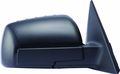 Passenger Side Mirror For Kia Soul Black Ptm Foldaway Heated Power Convex Glass Door Mount Part Number 75513k 