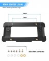 Joytutus Rear License Plate Frame Bracket Holder Mount For Bmw 2005-2023 1 2 3 4 5 6 X Series 2002-2019 Mini Cooper With