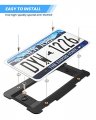Joytutus Rear License Plate Frame Bracket Holder Mount For Bmw 2005-2023 1 2 3 4 5 6 X Series 2002-2019 Mini Cooper With
