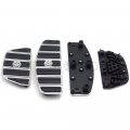 Hongk- Motorcycle Chrome Skull Zombie Rider And Passenger Footboard Kit- Traditional D Shape Compatible With Touring Flht Flt