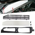 Clidr Cabin Air Filter And Housing For Jeep Grand Cherokee 1999-2010 Acc Set Particulate 82208300 82208300k 