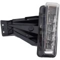 Fog Lamp Left Side Replacement For 2020 2021 2022 F250 F350 F450 Lc3z15201c Fo2592260 Front Driver Light Assembly