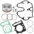Top End Piston Gasket Kit Replacement For Honda Sportrax 400 Trx400ex Trx400x 1999-2014 Standard Bore 85mm