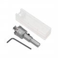 Uxcell 21 5mm Carbide Hole Cutter Tct Saws For Stainless Steel Sheet Metal High Density Tooth 2pcs