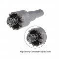 Uxcell 21 5mm Carbide Hole Cutter Tct Saws For Stainless Steel Sheet Metal High Density Tooth 2pcs