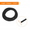 Uxcell Silicone Foam Seal Strip 4mm 0 16 Dia 6 Meters 19 69 Ft Long Sponge Rubber Weather Round Cord Solid For Machinery And