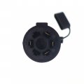 Newsuna Extra Value Twins 7 Pin To 4 Trailer Adapter With Secure Tab Way Blade Flat Light Connector For Tow Hitch Redline Led 