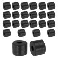 24pcs Rubber Spacers 14mm Od 5mm Id 10mm Height Round Anti Vibration Spacer Bushing Grommets Thick Washers For Home Car 